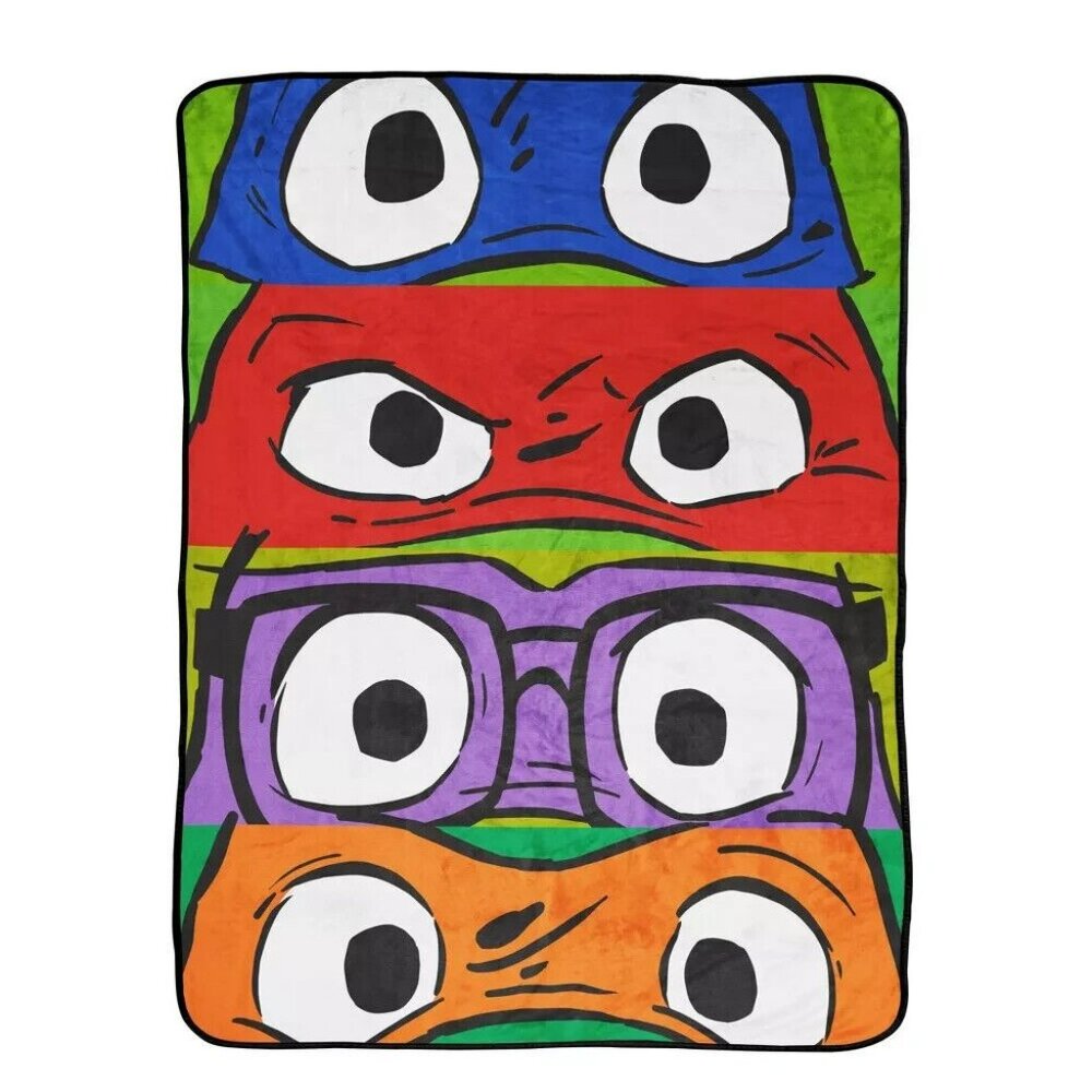 Teenage Mutant Ninja Turtles Plush Graphic Throw Blanket 46" x 60"